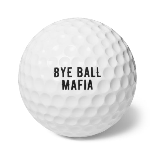 Bye Ball Mafia Golf Balls (6-Pack)
